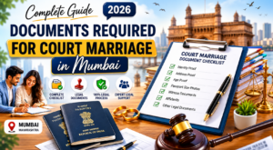 Documents Required for Court Marriage in Mumbai (2026) – Complete Legal Checklist