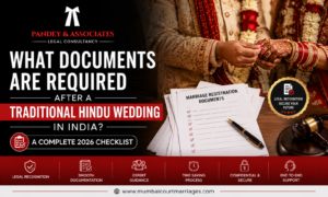 What Documents Are Required After a Traditional Hindu Wedding in India?